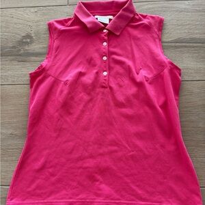 Nike " Dry Fit" Women's Golf Sleeveless Golf Shirt